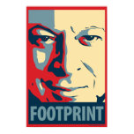Al Gore - Footprint: OHP Poster