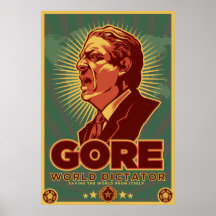 Al Gore for Dictator Poster - Customized