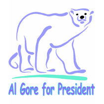 Al Gore for President t-shirts