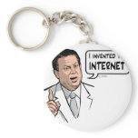 Al Gore, I invented the Internet Keychains
