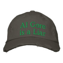 Al Gore is a LIAR Baseball Cap
