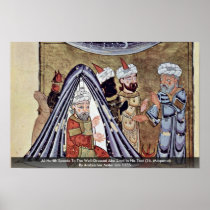 Al-Harith Speaks To The Well-Dressed Aba Zayd Print