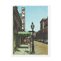 Al Hirts Jazz Club postcards by figstreetstudio Al Hirts Jazz Club postcards