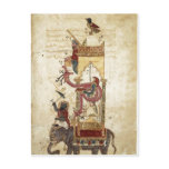 Al-Jazari: The Elephant Clock (mechanical clock, w postcards