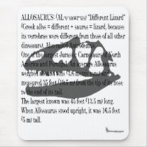 Al-O-Sawr-Us Text Primal Mousepad White