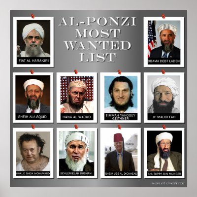 AL-PONZI Most Wanted List Poster by WilliamBanzai7
