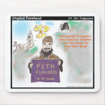 Al Qaeda Body Condoms Mousepad