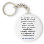 "Al Qaeda is still a threat. We cannot pretend ... Keychain
