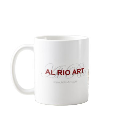 Al Rio Art Devil Girl (taking a nap) Coffee Mugs by AlRioArt