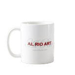 Al Rio Art Devil Girl (taking a nap) Coffee Mugs