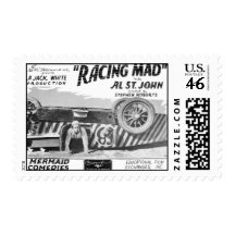 Al St. John Racing Mad stamps