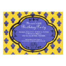 Al sur de fiesta de cumpleaños de Francia Provenca Comunicado Personalizado
