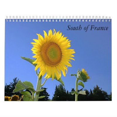 Al sur de Francia Calendario De Pared Al sur de Francia Calendario De Pared