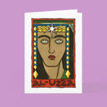 Al-Uzza Greeting Card by ThaliaTook Al-Uzza Greeting Card