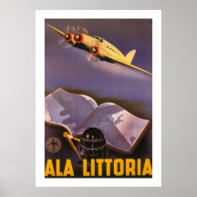 Ala Littoria Posters