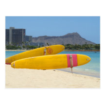 Ala Moana Surfboards Postcard