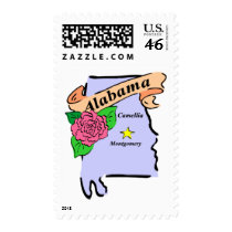 Alabama 2 stamps