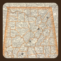 Alabama 4 stickers