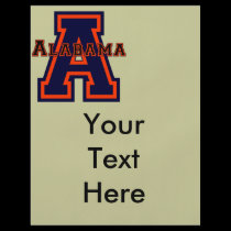 Alabama 'A' Blue and Orange flyers
