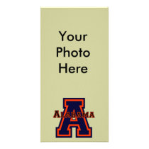 Alabama 'A' Blue and Orange photo cards