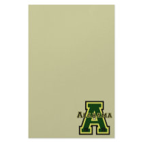 Alabama 'A' Green stationery by talliktok_katauyak Alabama 'A' Green stationery