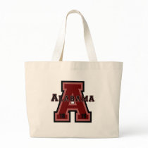 Alabama 'A' Red Tote Bags