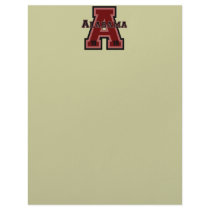 Alabama 'A' Red letterhead by talliktok_katauyak Alabama 'A' Red letterhead