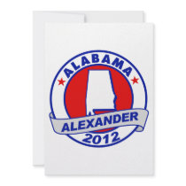 Alabama Alexander Personalized Invitation