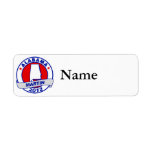Alabama Andy Martin Return Address Label