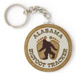 Alabama Bigfoot Tracker Keychains
