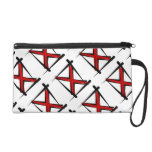 Alabama Brush Flag Wristlet Clutches
