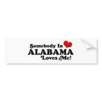 Alabama Bumper Sticker
