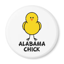 Alabama Chick Refrigerator Magnet