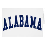 Alabama College cards