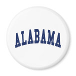 Alabama College Fridge Magnet