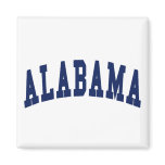 Alabama College Fridge Magnet