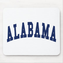 Alabama College Mousepad