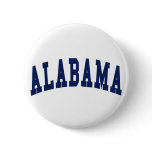 Alabama College Pinback Buttons