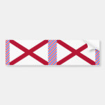 Alabama Flag Bumper Sticker