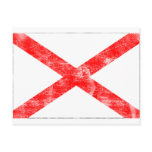 Alabama Flag (Distressed) Post Card