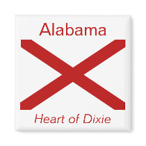 Alabama Flag Magnet
