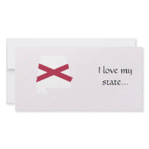 Alabama Flag Map Photo Cards