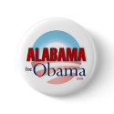 Alabama for Obama buttons