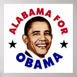 Alabama For Obama posters