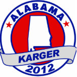 Alabama Fred Karger Photo Cut Out
