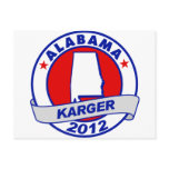 Alabama Fred Karger Postcard