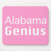 Alabama Genius Gifts Mouse Mat