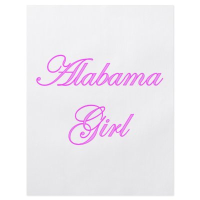 Alabama Girl Custom Flyer by bartstshirts