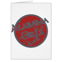 Alabama Girls Rock Greeting Cards