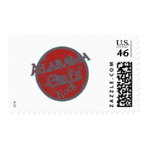 Alabama Girls Rock Postage Stamp